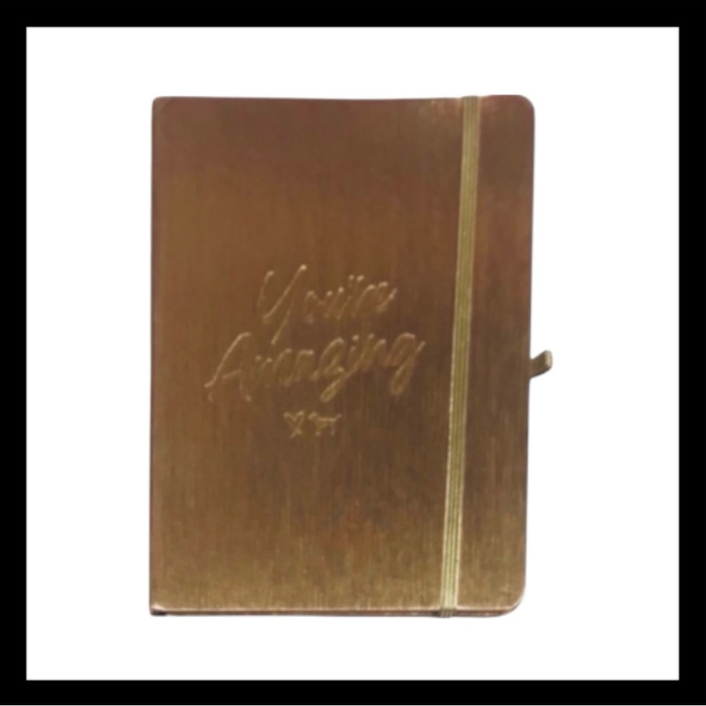 Victoria’s Secret VS PINK “You’re Amazing” Gold Journal RARE